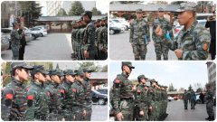 河南少林武校學子參軍報國，展少年凌云之志！