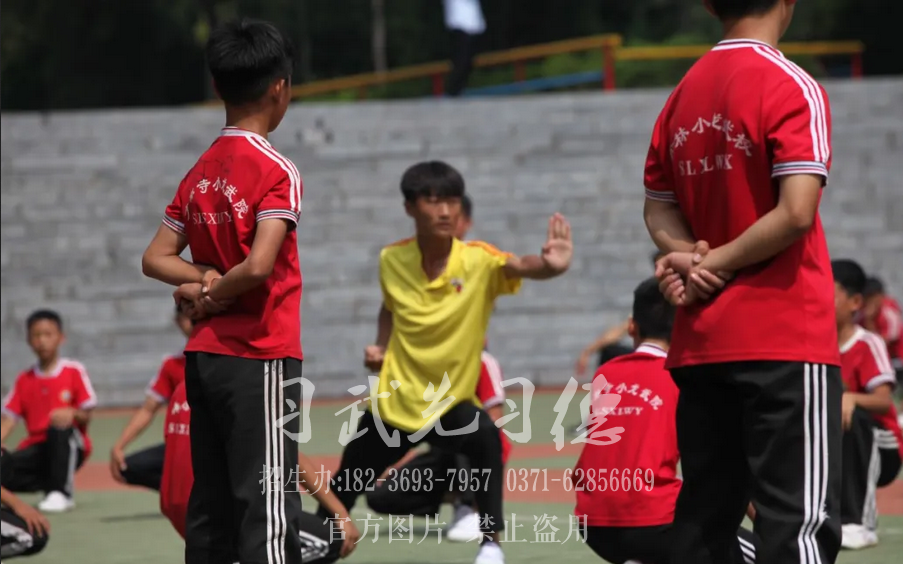 河南少林武校的報名,少林文武學校